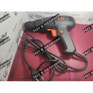 Шуруповёрт электрический ACDC 500Вт, 0-1100 об/мин, 1,56 кг