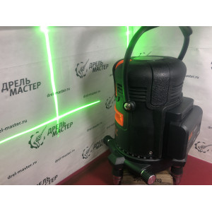 Уровень лазерный ACDC 3-х лучевой, зелёный лазер, аккумулятор, кейс